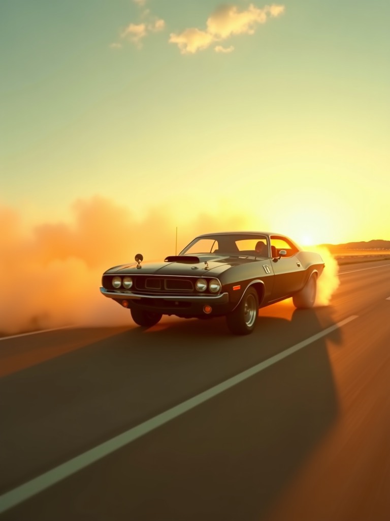 Cinematic car render